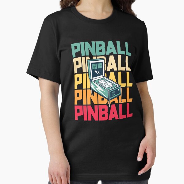 Vista previa del artículo con la obra « jugador de pinball», diseñado y vendido por 14thFloor.