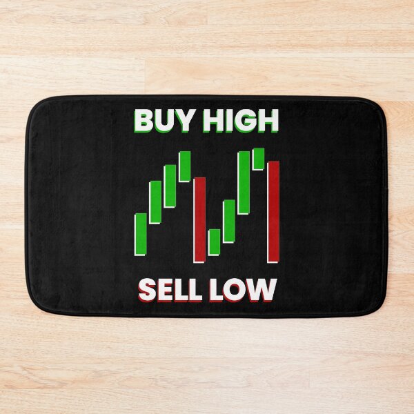 Item preview, Buy High Sell Low - How to Win at Stocks designed and sold by Grathicks.