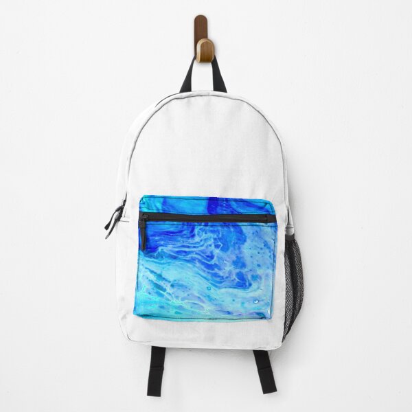 Item preview, “Waves” Acrylic Art Pour designed and sold by MoCraftsCo.