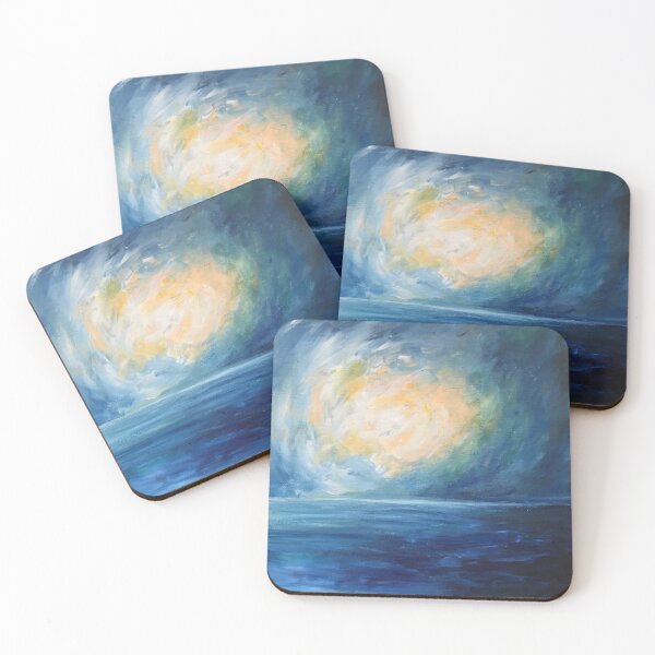 Item preview, Abstract Ocean Sunset designed and sold by hmdturner.