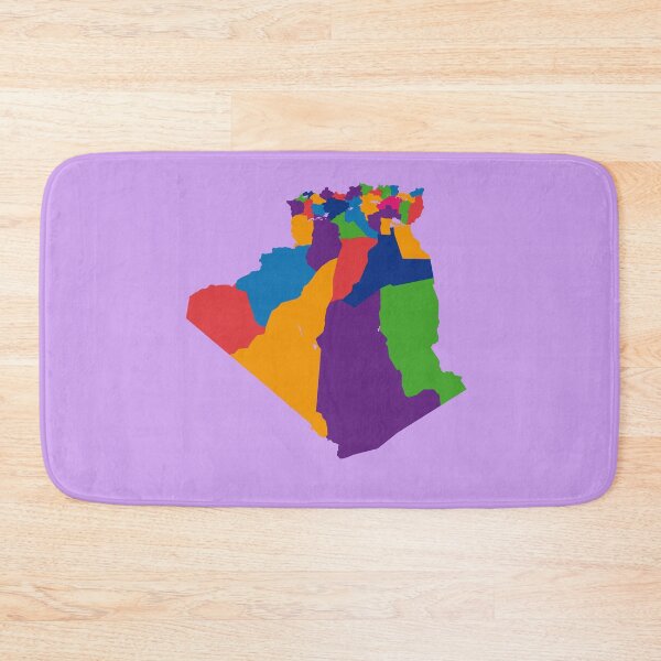 Item preview, Algeria country map regions, colourfull  designed and sold by rashadat.