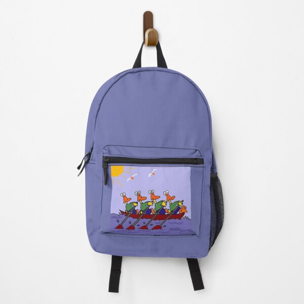 Item preview, Cool Ducks in a Row Boat Cartoon designed and sold by Nature's Fancy.
