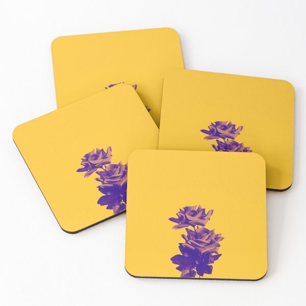 Item preview, Flower with yellow background designed and sold by GlowDoodles.