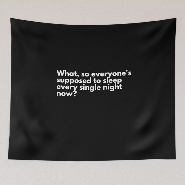 Item preview, Sleepless nights typography designed and sold by Beyond Words.