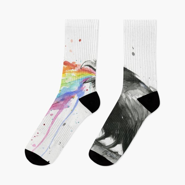 Item preview, Raven Tastes the Rainbow designed and sold by Olga Shvartsur.