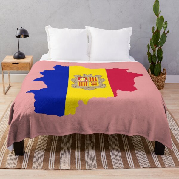 Item preview, andorra country flag map colourfull  designed and sold by rashadat.