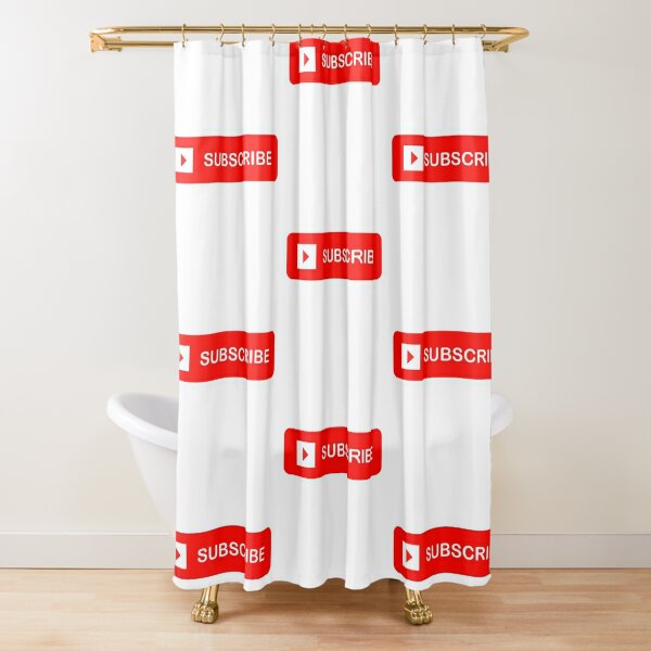 Youtube Kids Videos Shower Curtains Redbubble - youtube roblox super power training simulator how to fly get robux us