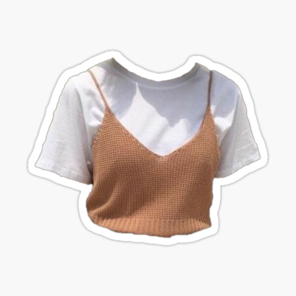 Png Aesthetic Crop Top, Transparent Png , Transparent Png Image