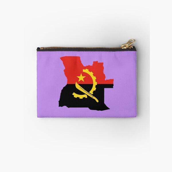 Item preview, Angola country flag map colourfull  designed and sold by rashadat.
