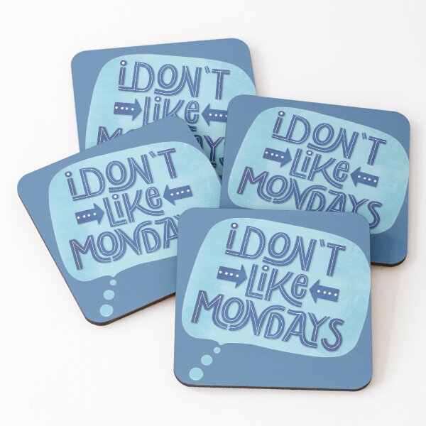 Item preview,  who don't really like Monday. Hand lettering design. designed and sold by Sandra Brezina.