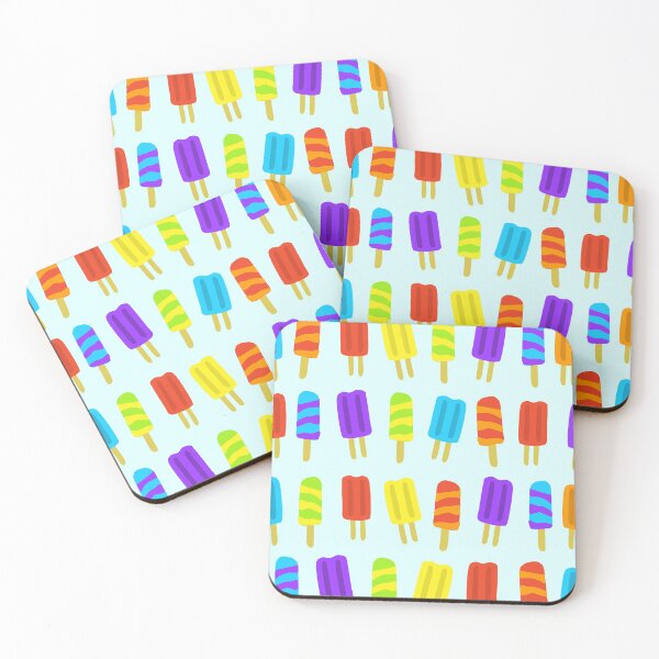 Item preview, Colorful Popsicle Pattern designed and sold by ShareYourFaith.