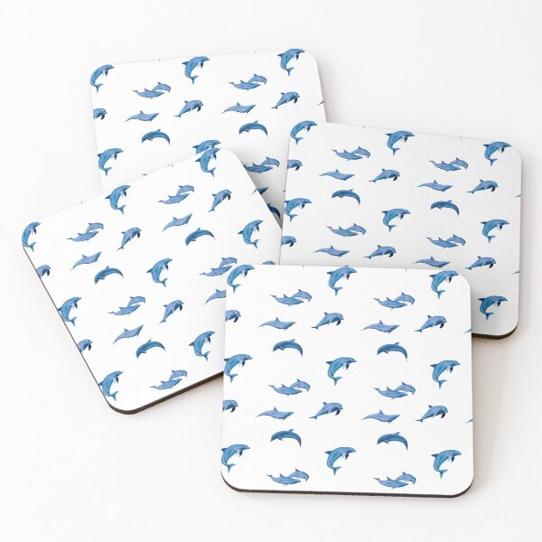 Item preview, Dolphins pattern designed and sold by MariaMarinova.