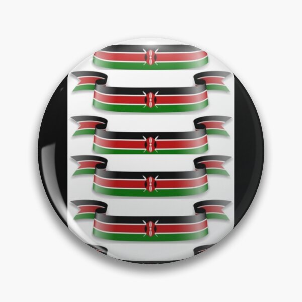 Item preview, Kenyan Flag Design- African Pride designed and sold by Susan Pfrender.