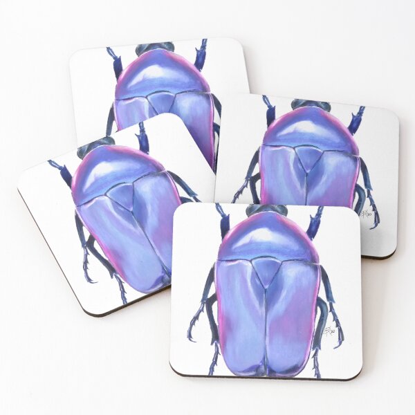 Item preview, Purple Jewel Beetle designed and sold by ErinKArtist.