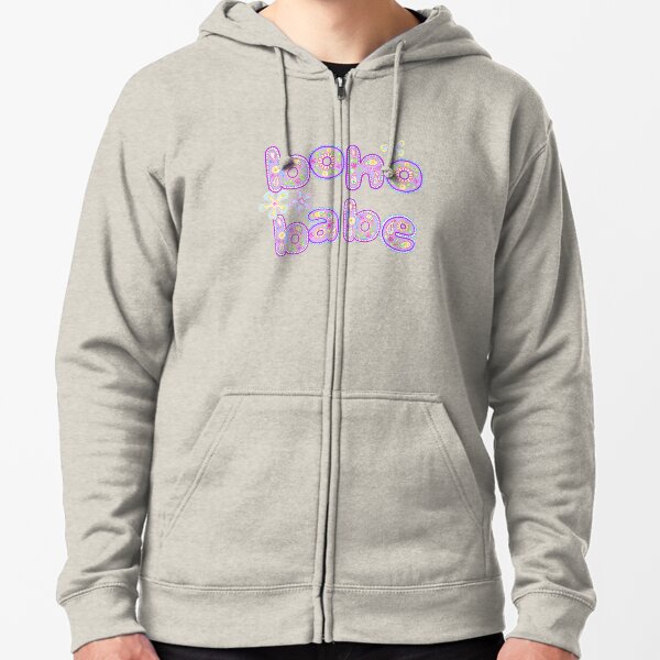 Boho Babe Zipped Hoodie
