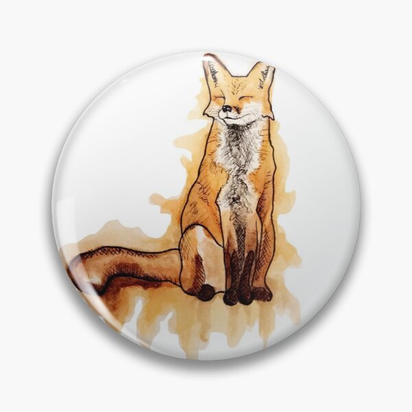 Item preview, Watercolor Fox designed and sold by casserolecarol.