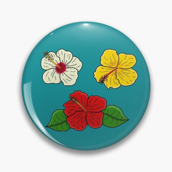 Item preview, Tropical hibiscus flowers designed and sold by Redcherrykr.