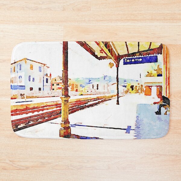 Item preview, Teramo: quay of the station designed and sold by Giuseppe Cocco.