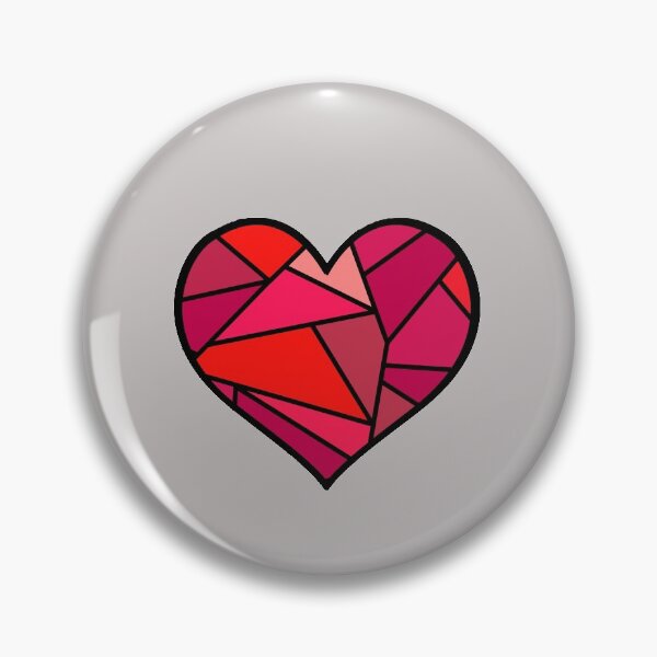 Item preview, Rock-A -Billy - Gray and Pink Love Heart Seamless Simple  Contrast Pattern designed and sold by LJWDesigns.