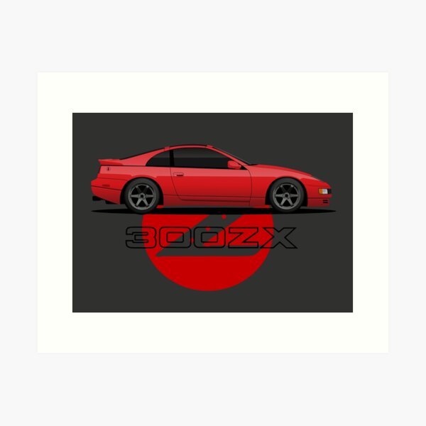 300zx Z32 Art Prints for Sale | Redbubble