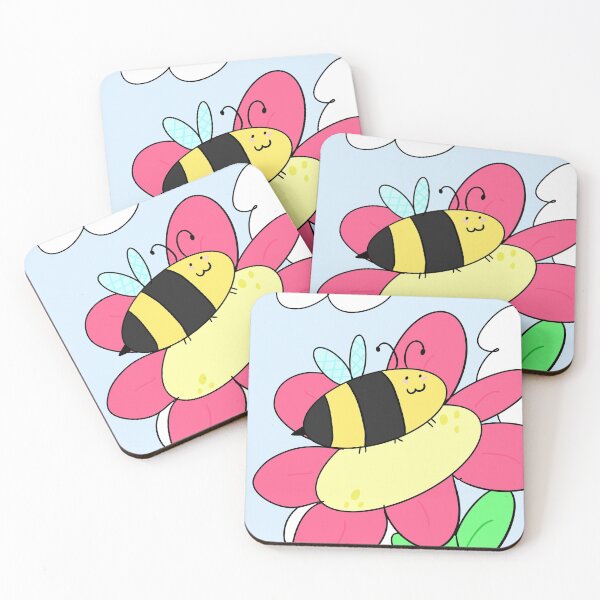 Item preview, bee is friend with background designed and sold by FwaygoOfficial.