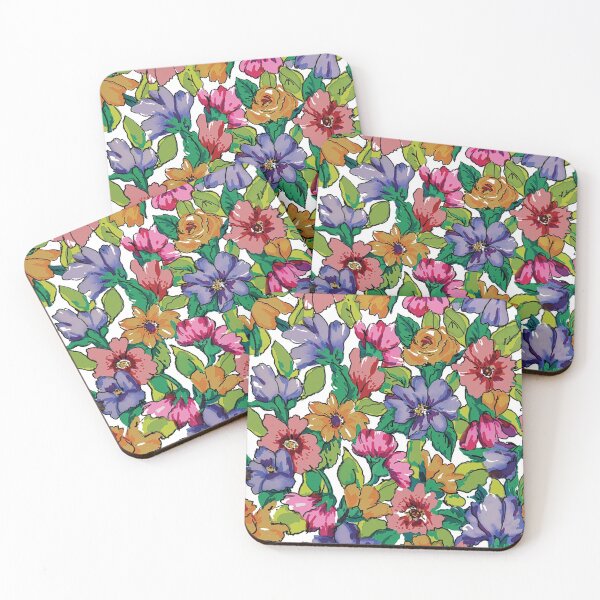 Item preview, Packed Multi Color Floral designed and sold by Leslie Rogers Todder.