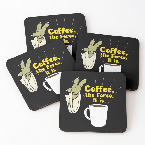 Item preview, Coffee, the Force, it is. designed and sold by Rennie Palmer.
