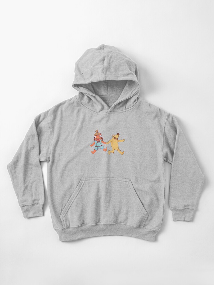 Fish sticks Peely Kids Pullover Hoodie