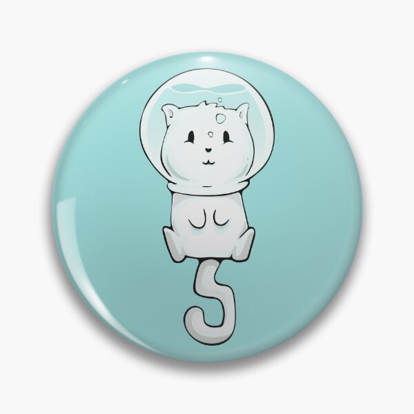 Item preview, Astronaut Cat Aquarium Head Cute Astrocat Space Bubbles designed and sold by zawitees.