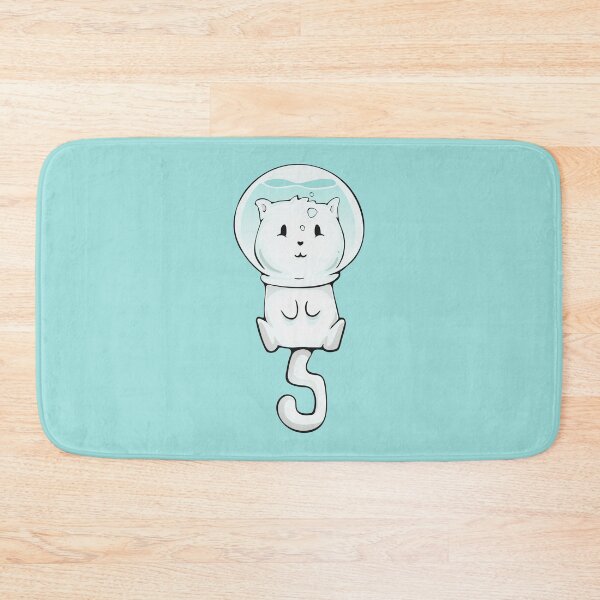 Item preview, Astronaut Cat Aquarium Head Cute Astrocat Space Bubbles designed and sold by zawitees.