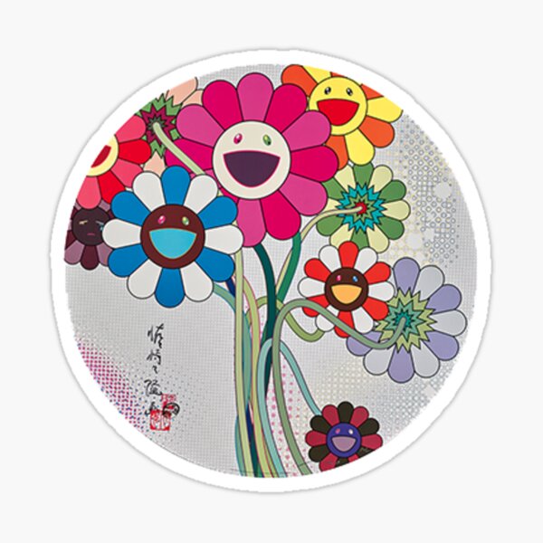 Murakami Bouquet Sticker