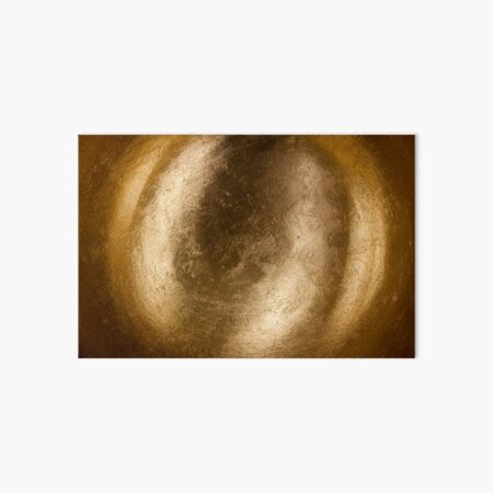 Golden Orb Art Board Print