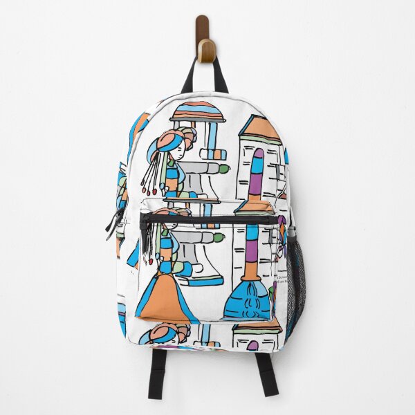 Item preview, The Blue Bell and the Blue Dress, TeresaTown at Redbubble 2020 designed and sold by Mark Stansberry.