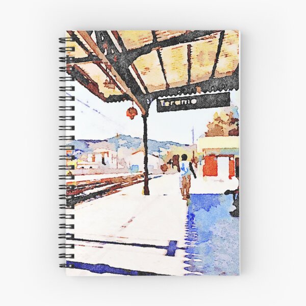 Item preview, Teramo: quay of the station designed and sold by Giuseppe Cocco.