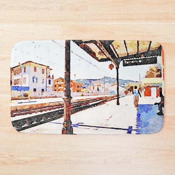 Item preview, Teramo: quay of the station designed and sold by Giuseppe Cocco.