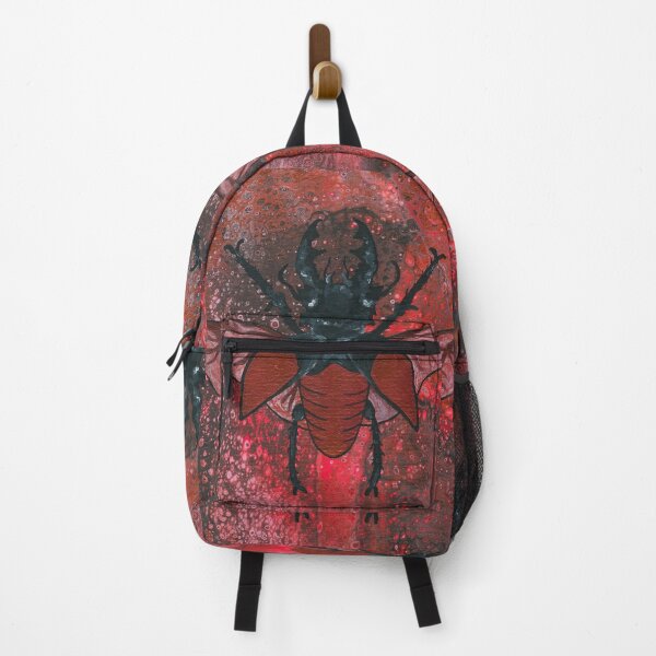 Item preview, Stag Beetle Painting - Bug Beetle Prints - Acrylic Pour designed and sold by serenityshadows444.
