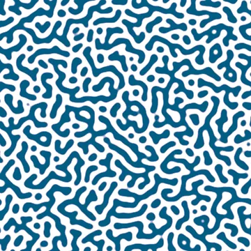 Artwork thumbnail, Blue Pattern by Halabe art