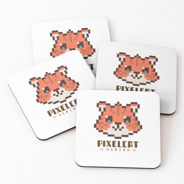 Item preview, Gamer Cat Pixelcat gaming - Pixel art - Gift for gamers designed and sold by TamGustam.
