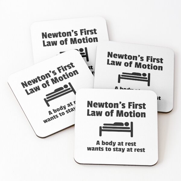 Item preview, Newton's First Law of Motion - For Sleep Lovers designed and sold by EstelleStar.