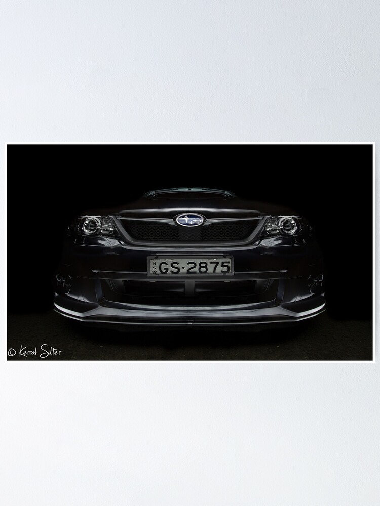 Alternate view of Subaru WRX Poster