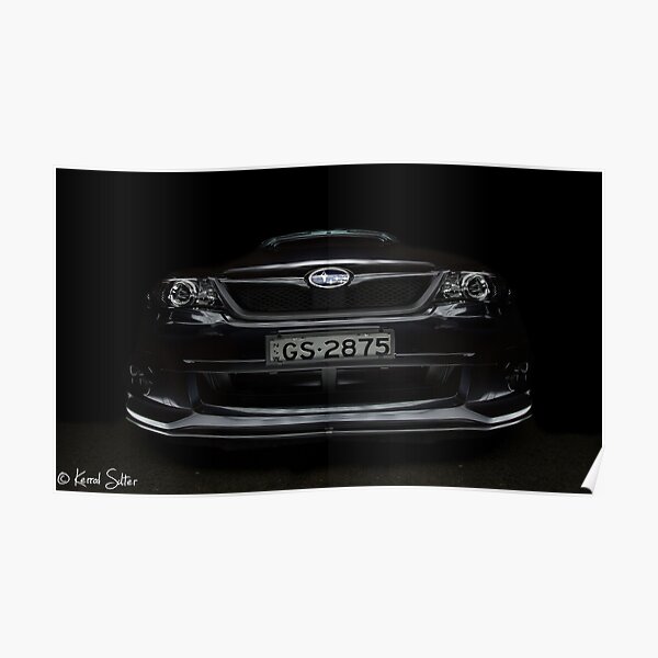 Subaru WRX Poster