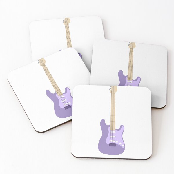 Item preview, Purple Electric Guitar designed and sold by Mirabel Design.