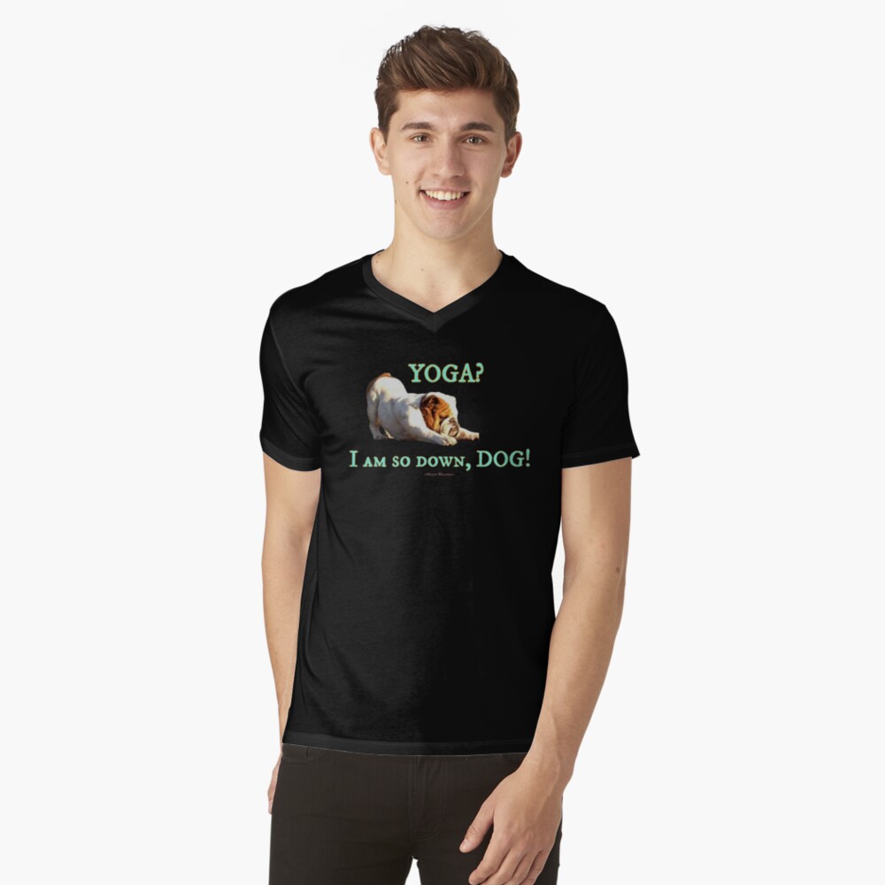 Item preview, V-Neck T-Shirt designed and sold by MeatyWildman.