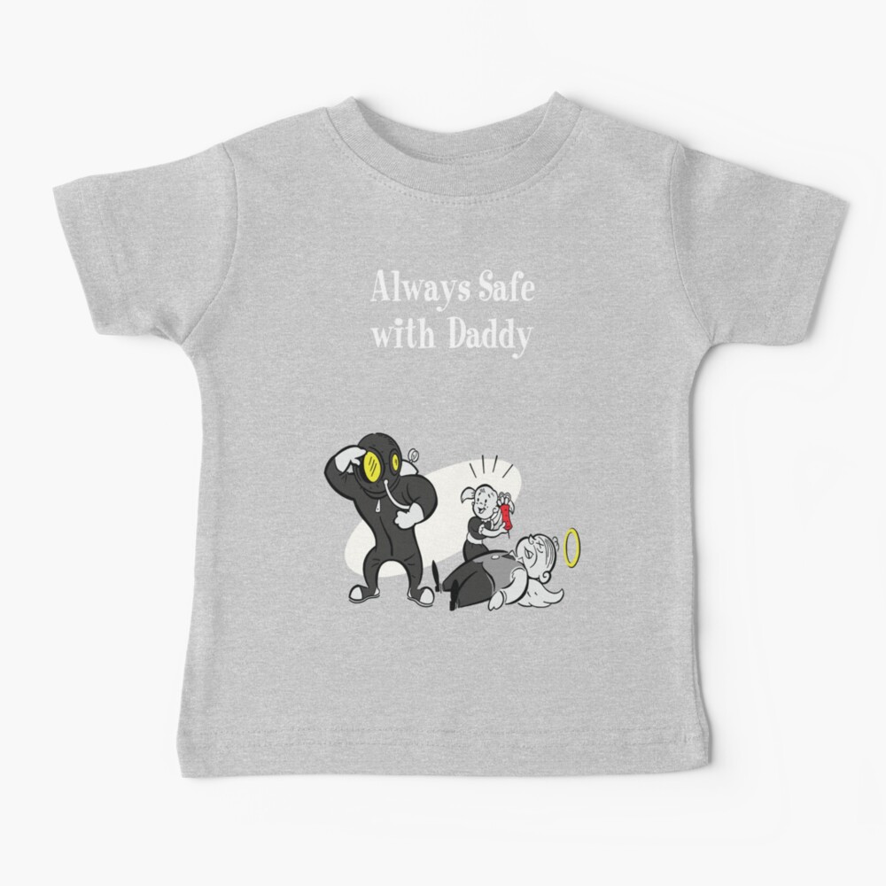 BioShock - Always Safe With Daddy (White) Baby T-Shirt