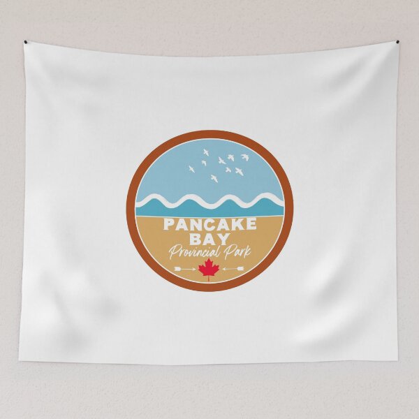 Item preview, Pancake Bay Provincial Park Beach Ontario Canada - Retro Lake Beach Wave  designed and sold by palmettodigital.