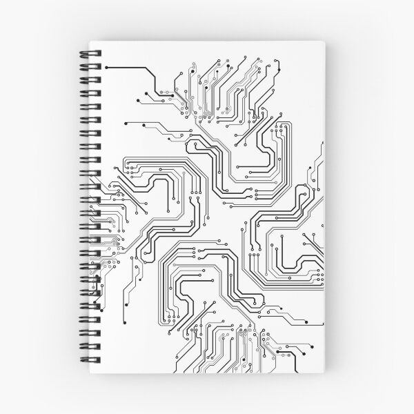 Item preview, Circuit Board lines t-shirt designed and sold by Douj.