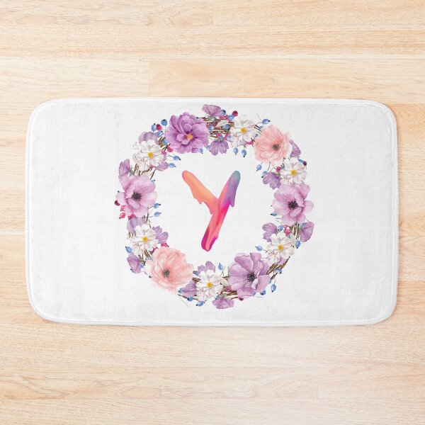 Item preview,  Floral Initial Wreath Monogram Y designed and sold by bricoartv.