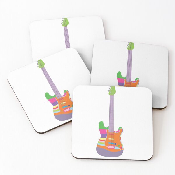 Item preview, Rainbow Electric Guitar designed and sold by Mirabel Design.
