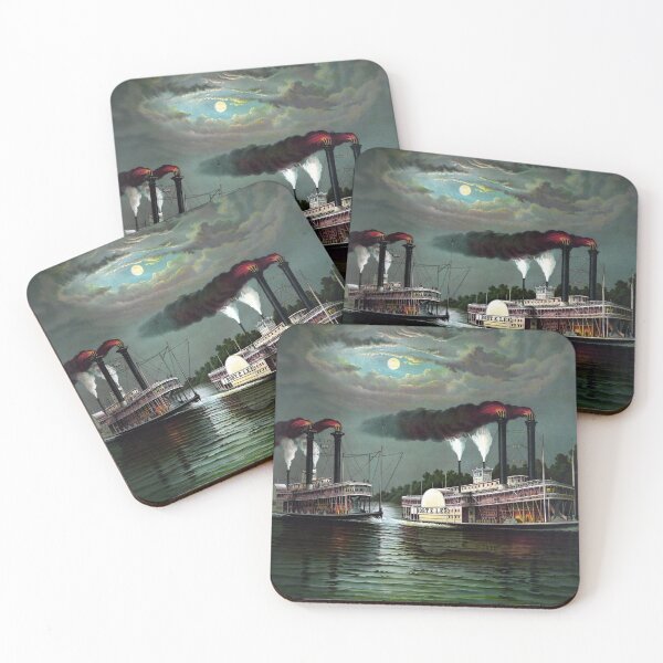 Item preview, Race Of The Steamers Robert E. Lee and Natchez designed and sold by warishellstore.