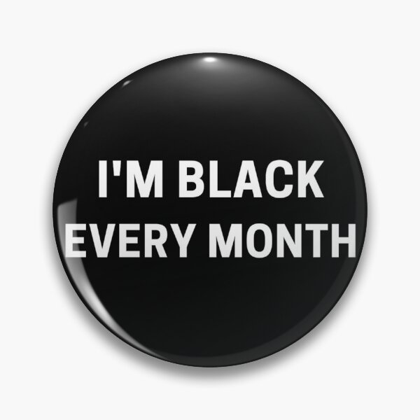 Item preview, I am black every month designed and sold by zahra369der.